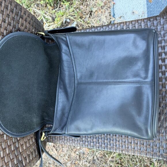 Coach 4115 Black Whitney Legacy Leather Crossbody Purse 1994 Bag - Picture 7 of 9